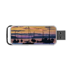 Twilight Over Ushuaia Port Portable Usb Flash (two Sides) by dflcprintsclothing