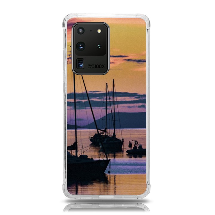 Twilight Over Ushuaia Port Samsung Galaxy S20 Ultra 6.9 Inch TPU UV Case