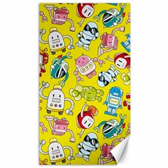 Robot Pattern Canvas 40  X 72  by Grandong