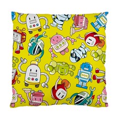 Robot Pattern Standard Cushion Case (two Sides) by Grandong