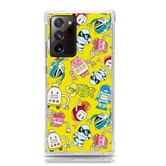 Robot Pattern Samsung Galaxy Note 20 Ultra Tpu Uv Case by Grandong