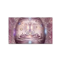 Cosmic Egg Sacred Geometry Art Sticker Rectangular (10 Pack) by Grandong