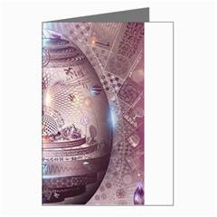 Cosmic Egg Sacred Geometry Art Greeting Cards (pkg Of 8) by Grandong