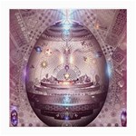 Cosmic Egg Sacred Geometry Art Medium Glasses Cloth (2 Sides) Front