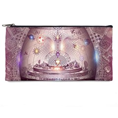 Cosmic Egg Sacred Geometry Art Pencil Case by Grandong