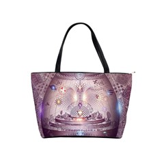 Cosmic Egg Sacred Geometry Art Classic Shoulder Handbag by Grandong