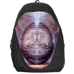 Cosmic Egg Sacred Geometry Art Backpack Bag by Grandong