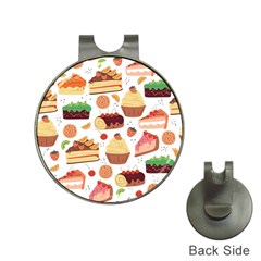 Dessert And Cake For Food Pattern Hat Clips With Golf Markers by Grandong