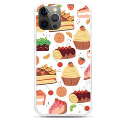 Dessert And Cake For Food Pattern Iphone 12 Pro Max Tpu Uv Print Case by Grandong