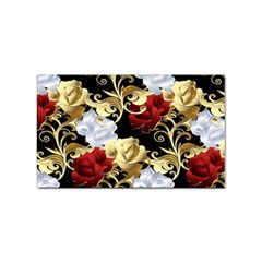 Roses Seamless Pattern Sticker Rectangular (100 Pack) by Grandong