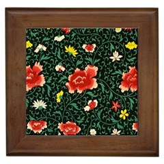 Background Vintage Japanese Design Framed Tile by Grandong