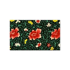 Background Vintage Japanese Design Sticker Rectangular (10 Pack) by Grandong