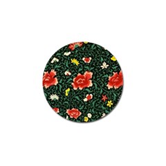 Background Vintage Japanese Design Golf Ball Marker (10 Pack) by Grandong