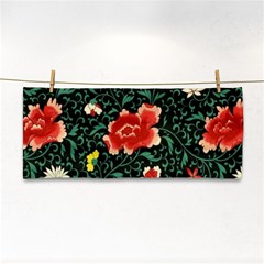 Background Vintage Japanese Design Hand Towel by Grandong