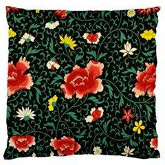 Background Vintage Japanese Design Large Cushion Case (one Side) by Grandong