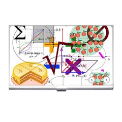 Mathematics Formula Physics School Business Card Holder by Grandong