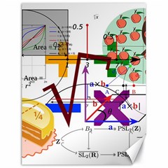 Mathematics Formula Physics School Canvas 18  X 24  by Grandong