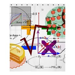 Mathematics Formula Physics School Shower Curtain 60  X 72  (medium)  by Grandong