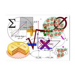 Mathematics Formula Physics School Crystal Sticker (a4) by Grandong