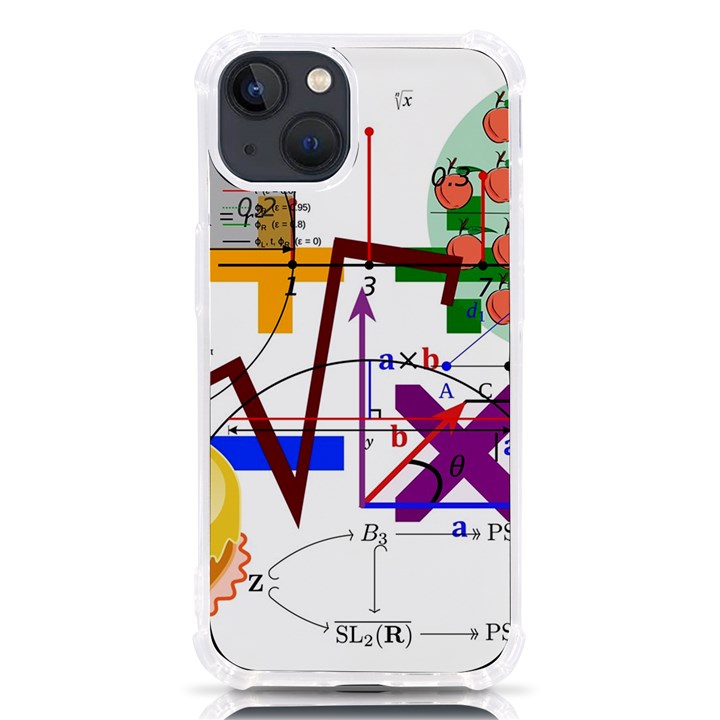 Mathematics Formula Physics School iPhone 13 TPU UV Print Case