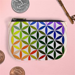 Mandala Rainbow Colorful Mini Coin Purse