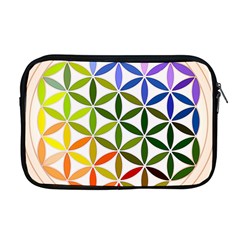 Mandala Rainbow Colorful Apple MacBook Pro 17  Zipper Case