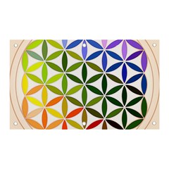 Mandala Rainbow Colorful Banner and Sign 5  x 3 