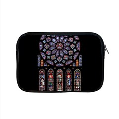 Chartres Cathedral Notre Dame De Paris Stained Glass Apple Macbook Pro 15  Zipper Case by Grandong