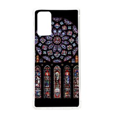 Chartres Cathedral Notre Dame De Paris Stained Glass Samsung Galaxy Note 20 Tpu Uv Case by Grandong