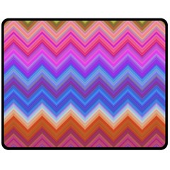 Pattern Chevron Zigzag Background Fleece Blanket (medium) by Grandong