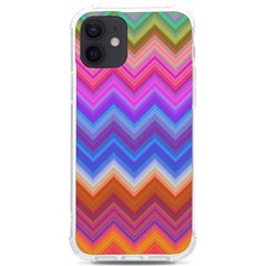 Pattern Chevron Zigzag Background Iphone 12/12 Pro Tpu Uv Print Case by Grandong