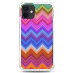 Pattern Chevron Zigzag Background Iphone 12 Mini Tpu Uv Print Case	 by Grandong