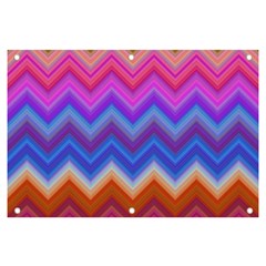 Pattern Chevron Zigzag Background Banner And Sign 6  X 4  by Grandong