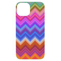 Pattern Chevron Zigzag Background Iphone 14 Black Uv Print Case