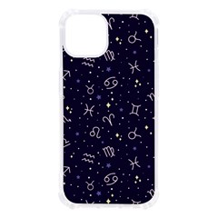 Vector Seamless Dark Zodiac Sign Star Symbol Pattern Iphone 13 Tpu Uv Print Case