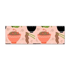 Japanese Street Food Soba Noodle In Bowl Pattern Sticker Bumper (10 Pack) by Grandong