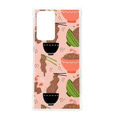 Japanese Street Food Soba Noodle In Bowl Pattern Samsung Galaxy Note 20 Ultra Tpu Uv Case by Grandong