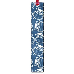 Cute Seamless Owl Background Pattern Large Book Marks by Grandong