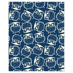 Cute Seamless Owl Background Pattern Drawstring Bag (small) by Grandong