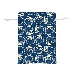 Cute Seamless Owl Background Pattern Lightweight Drawstring Pouch (s) by Grandong