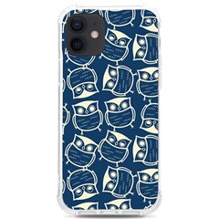 Cute Seamless Owl Background Pattern Iphone 12/12 Pro Tpu Uv Print Case by Grandong