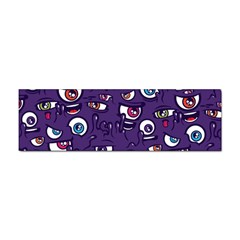 Eye Artwork Decor Eyes Pattern Purple Form Backgrounds Illustration Sticker (bumper) by Grandong