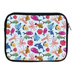 Sea Creature Themed Artwork Underwater Background Pictures Apple iPad 2/3/4 Zipper Cases Front