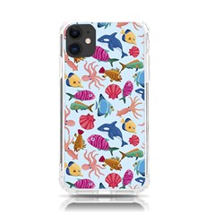 Sea Creature Themed Artwork Underwater Background Pictures Iphone 11 Tpu Uv Print Case by Grandong