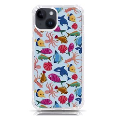 Sea Creature Themed Artwork Underwater Background Pictures Iphone 14 Tpu Uv Print Case by Grandong