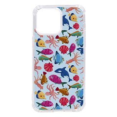 Sea Creature Themed Artwork Underwater Background Pictures Iphone 14 Pro Max Tpu Uv Print Case by Grandong