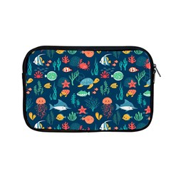 Variety Of Fish Illustration Turtle Jellyfish Art Texture Apple Macbook Pro 13  Zipper Case by Grandong