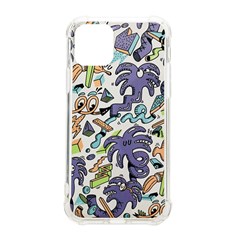 Purple Orange Green Blue Cartoon Iphone 11 Pro 5 8 Inch Tpu Uv Print Case by Grandong