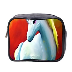 Unicorn Design Mini Toiletries Bag (two Sides) by Trending