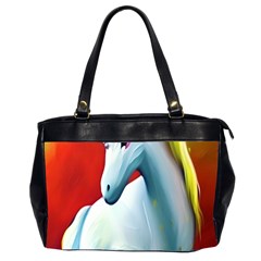 Unicorn Design Oversize Office Handbag (2 Sides) by Trending